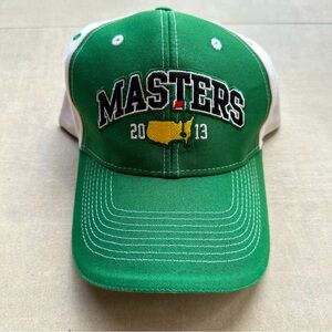 Masters 2013 Green & White Golf Hat Cap